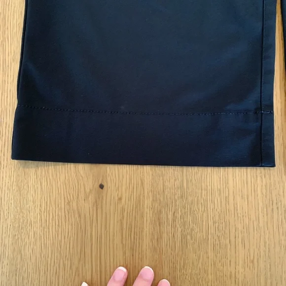 Lululemon Women’s 5 Pocket Wide-Leg Cropped Pants Stretch Black Size 27 x 24.5 - Picture 10 of 14